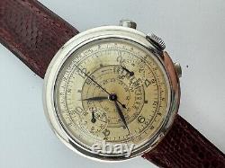 Arsa Chronograph Calibre Venus 165 Rare Case Vintage Work Swiss Made