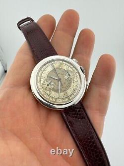 Arsa Chronograph Calibre Venus 165 Rare Case Vintage Work Swiss Made