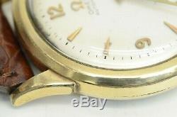 Auth Omega Vintage Watch Automatic Sub Second Date 10K GP Mens Swiss 1952 RARE