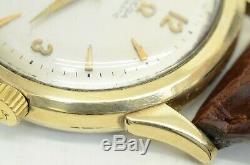 Auth Omega Vintage Watch Automatic Sub Second Date 10K GP Mens Swiss 1952 RARE