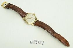 Auth Omega Vintage Watch Automatic Sub Second Date 10K GP Mens Swiss 1952 RARE