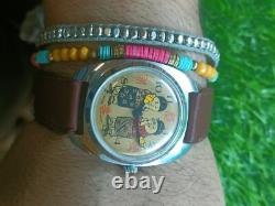 Authentic Swiss Manual Winding Rare Men's Mint Condition Vintage Watch