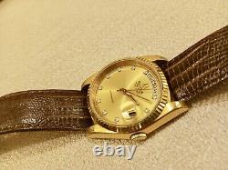 BULOVA Super Seville Automatic SWISS Watch Day/Date Rare Vintage