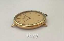 Baume & Mercier Geneve Watch Quartz Swiss made eta 210.001 Gold plated 8 Jewels