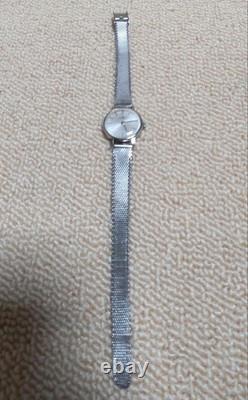 Baume Mercier Ladies Watch Manual Wind Silver Swiss Elegance Rare Vintage