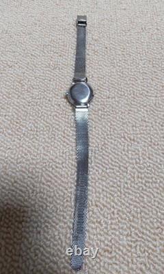Baume Mercier Ladies Watch Manual Wind Silver Swiss Elegance Rare Vintage