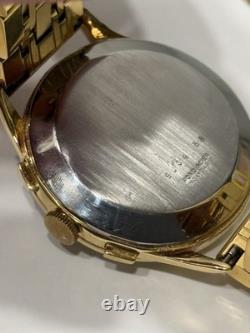 Baume & Mercier Vintage Chronograph Manual Wind Swiss Watch Rare Collectible