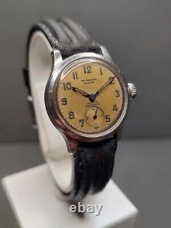 Beautiful rare swiss made MOCAMBIERE GENEVE vintage mechanical watch men