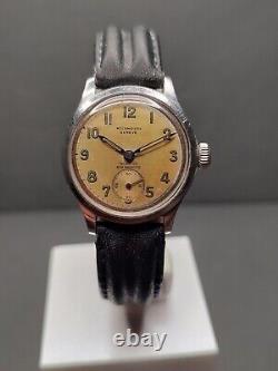 Beautiful rare swiss made MOCAMBIERE GENEVE vintage mechanical watch men