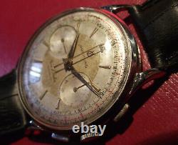 Breitling Giro D'italia Vintage Ultra Rare Stainless Steel Back Swiss Made