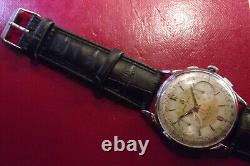 Breitling Giro D'italia Vintage Ultra Rare Stainless Steel Back Swiss Made