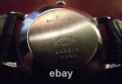 Breitling Giro D'italia Vintage Ultra Rare Stainless Steel Back Swiss Made