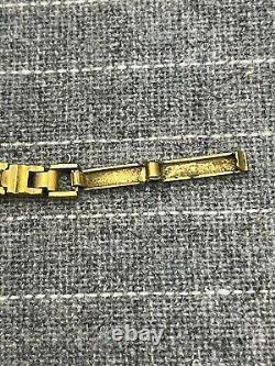 Bucherer Yellow Gold Plated Swiss Made RARE Ladies Watch By Rolex Vintage