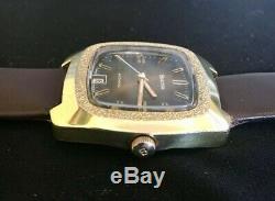 Bulova Collectors Rare 1974 Mans Automatic Winding Swiss Made N4 Vintage Watch