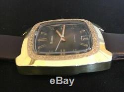 Bulova Collectors Rare 1974 Mans Automatic Winding Swiss Made N4 Vintage Watch