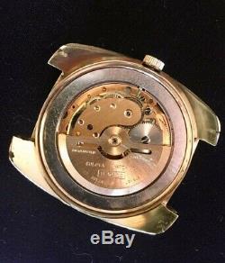 Bulova Collectors Rare 1974 Mans Automatic Winding Swiss Made N4 Vintage Watch