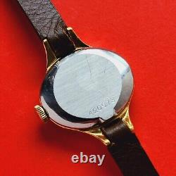 Bulova Dior Watch Vintage Collaboration Rare Brown & Gold 7214 Swiss Mechanical