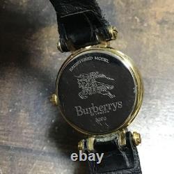Burberry Swiss Made Ladies Wristwatch Timepiece Authentic Rare Vintage