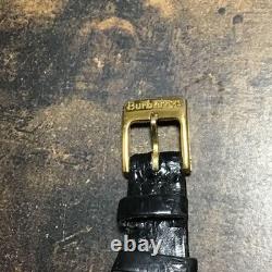 Burberry Swiss Made Ladies Wristwatch Timepiece Authentic Rare Vintage