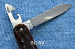 C. 1980s NIB RARE Stag Horn VICTORINOX Spartan Swiss Army Knife antler NOS VTG