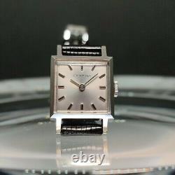 CERTINA Hand-wound Square Swiss Made Vintage Unused Rare Ladies Watch Working