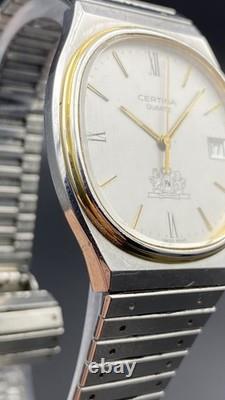 CERTINA Rare Vintage Philip Morris Swiss Made Slim Quartz Men's Watch CERTINA Rare Vintage Philip Morris Swiss Made Slim Quartz Men's Watch
