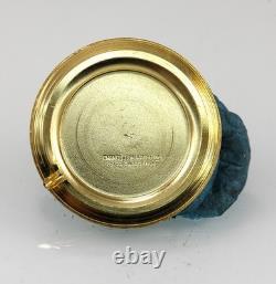 CIMEQA Agromatic 25 Watch Men Matte Gold Rare Vintage Swiss Mesh SS NON-WORKING
