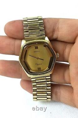 CLASSIC RADO ELEGANCE SWISS WATCH RARE GOLD VINTAGE AUTOMATIC 70s