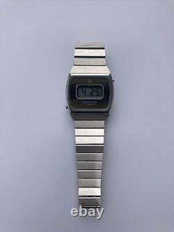 Certina Men's Vintage 70's Digital Watch 41482 Rare Swiss Made