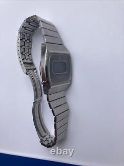 Certina Men's Vintage 70's Digital Watch 41482 Rare Swiss Made