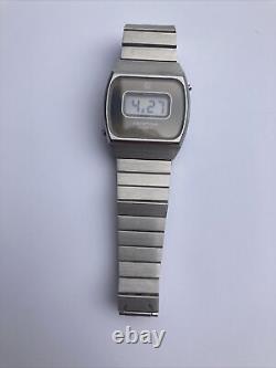 Certina Men's Vintage 70's Digital Watch 41482 Rare Swiss Made