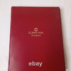 Certina Swiss Quartz Dealer Presentation Binder Cyma Watch Catalog Rare