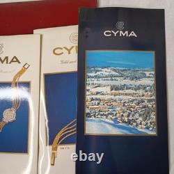Certina Swiss Quartz Dealer Presentation Binder Cyma Watch Catalog Rare