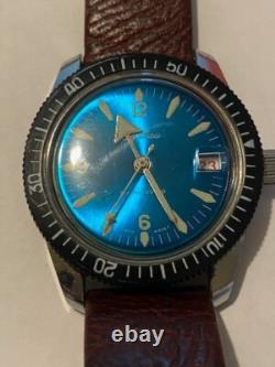 Chateau 1970's Rare Vintage Swiss Diver's Watch Works Great