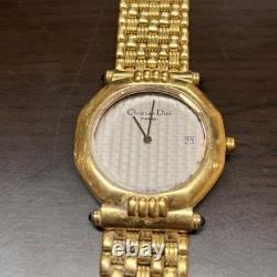 Christian Dior Watch Rare Vintage Quartz Timepiece Elegant Swiss Design