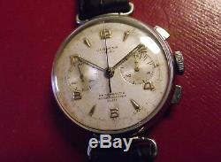 Chronograph Swisse Verbena Landeron Cal. 248 -rare Vintage'50 Fine Lugs -swiss