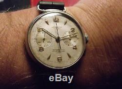 Chronograph Swisse Verbena Landeron Cal. 248 -rare Vintage'50 Fine Lugs -swiss