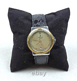 Classic Les Bergues Geneve Watch Vintage Wristwatch Swiss Made Quartz Rare