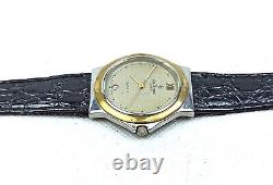 Classic Les Bergues Geneve Watch Vintage Wristwatch Swiss Made Quartz Rare