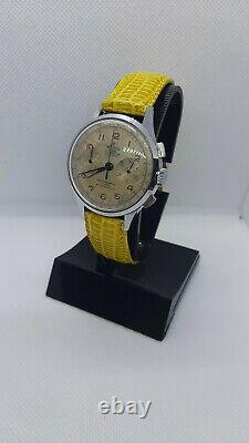 Cronografo Vintage Swiss Made-walker Extra-chronographe Suisse-rare-montre-n2