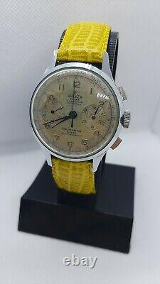 Cronografo Vintage Swiss Made-walker Extra-chronographe Suisse-rare-montre-n2