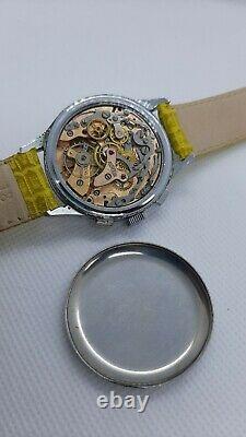 Cronografo Vintage Swiss Made-walker Extra-chronographe Suisse-rare-montre-n2