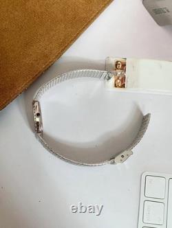 Cyma Grey Textured Dial Swiss Quartz Ultra Rare Vintage Watch