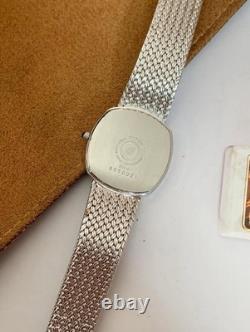 Cyma Grey Textured Dial Swiss Quartz Ultra Rare Vintage Watch