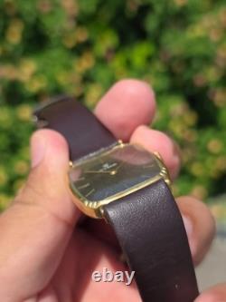 Cyma, Swiss Manual wind, Art deco, Goldplated, Rare Vintage