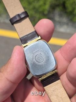 Cyma, Swiss Manual wind, Art deco, Goldplated, Rare Vintage