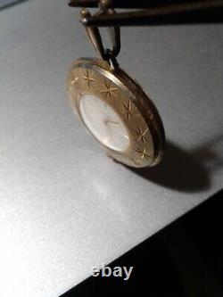 DEBOR super-RARE Vintage Swiss Made Mechanical(hand winding) Watch Pendant