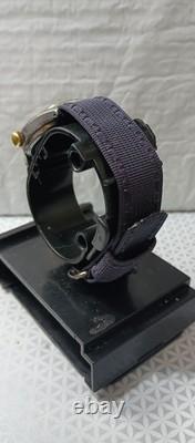 DELBA Military RARE Vintage 1940' Men's Watch Swiss Mechanical 17 J. 31 mm Works