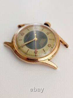 DELBANA Incabloc 1950's rare vintage Swiss made mechanical Men`s watch SERVICED