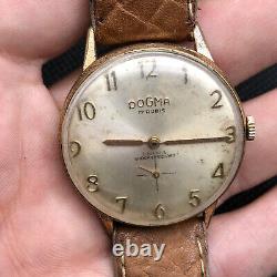 DOGMA PRIMA Vintage Rare Swiss Watch 34mm